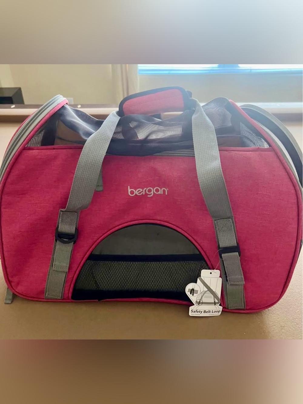 Bergan Men's Red Travel & Pet Carrier Bag